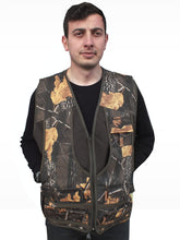 Hunthink meşe desen kapaklı av yeleği